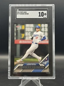 Shohei Ohtani 2024 Topps Now 59th Stolen Base #779 Dodgers SGC 10 - Bild 1 von 2
