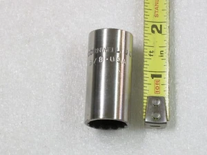 Cornwell Tools USA 3/8" Drive 5/8" Semi-Deep 12 Pt Chrome Socket JDS14 - Picture 1 of 4