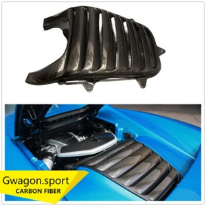 Kit de carrocería difusor capó trasero ventilación trasera negro apto para Mclaren Mp4 650s fibra de carbono - Imagen 1 de 7