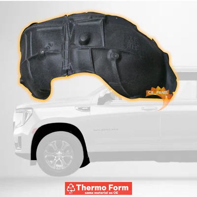 For 2021-2024 GMC Yukon XL Front Driver Side Fender Liners LH #84856825 - Image 1 of 4