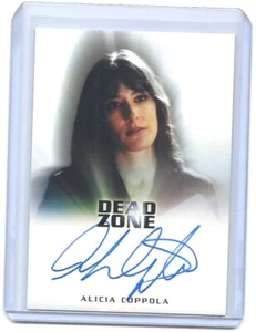 The Dead Zone Temporadas 1 y 2 Alicia Coppola (Anita) autógrafo tarjeta automática #3 - Imagen 1 de 2