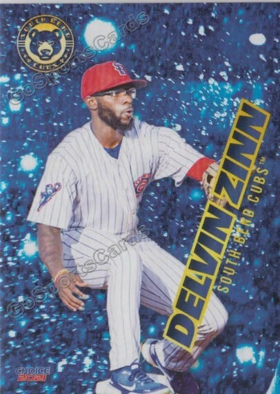 2021 South Bend Cubs Delvin Zinn RC Rookie Chicago - Image 1 of 1