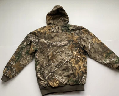 Game Winner Hunting Jacket Size Youth MEDIUM Camo Camouflage Waterproof Jacket - Image 1 of 4