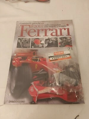 Fascicolo N. 21 - per FERRARI f2007 DeAgostini KYOSHO 1:7 RC - Immagine 1 di 2