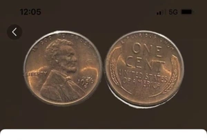 1956-D Lincoln Wheat Small Cent CHOICE BU/MS/GEM TONED~IDEALCOIN + FREE SHIPPING - Picture 1 of 12