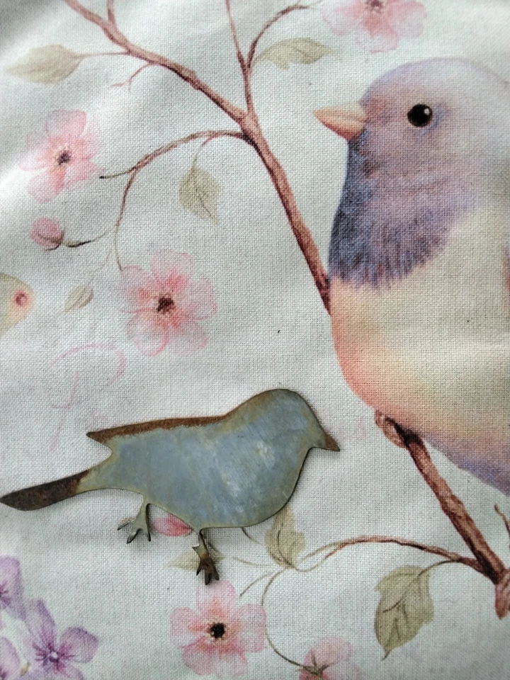 Decoración del hogar de aves de granja de metal • Rústico • Metal 6 pulgadas Foto 1 de 4