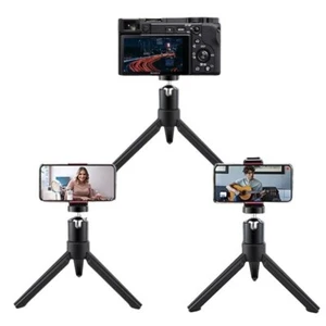 Mini Desktop Tripod Foldable Stand Holder for Projector Camera Phone Webcam - Picture 1 of 8