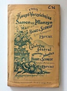 Catalogue général de graines et plantes de Haage & Schmidt 1900