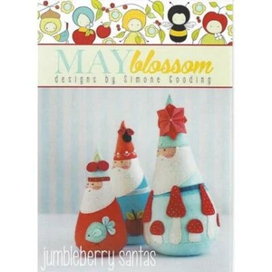 May Blossom Pattern - Jumbleberry Santas - Bild 1 von 2