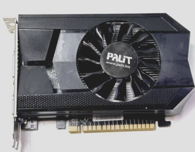 GRAPHICS CARD PALIT 650 1GB GDDR5 DVI-I VGA MICRO HDMI Warranty Tested - Image 1 of 3