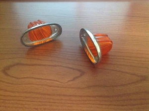 Volkswagen Beetle, Maggiolino, Bulli, Trasparenti Laterali, Side Light Lenses - Imagen 1 de 1