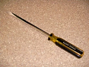 Klein 19432 Screwdriver 13" - 3/8" Cabinet Tip Heavy Duty Square Shank NEW USA!  - Imagen 1 de 5