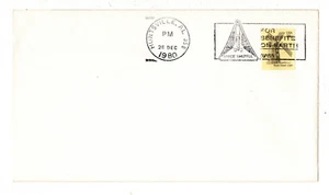 FDC Space Shuttle Special Cancel 26 DEC 1980 Huntsville Alabama - Picture 1 of 1