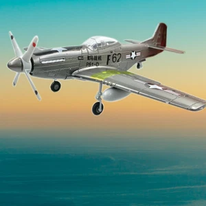 1/48 Mustang P-51 Fighter Assemble Model Puzzle Aircraft World War Collections - Picture 1 of 11