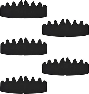 5 Pcs Black Baseball Caps Inserts Shapers Flexible Washable Reusable Hat Liner C - Picture 1 of 2