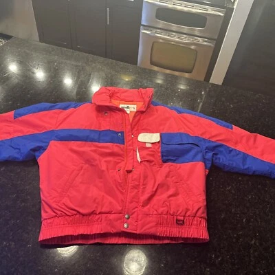 Vintage OBERMEYER 1980's Neon Commander Ski Jacket Men’s Large - Image 1 of 4