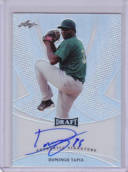 2013 Leaf Metal Draft Prismatic Refractor #BADT1 Domingo Tapia Auto - Image 1 of 1