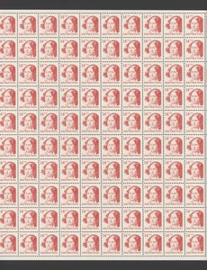 1987 US Scott #2176 14c Julia Ward Howe, Sheet of 100 MNH - Bild 1 von 1