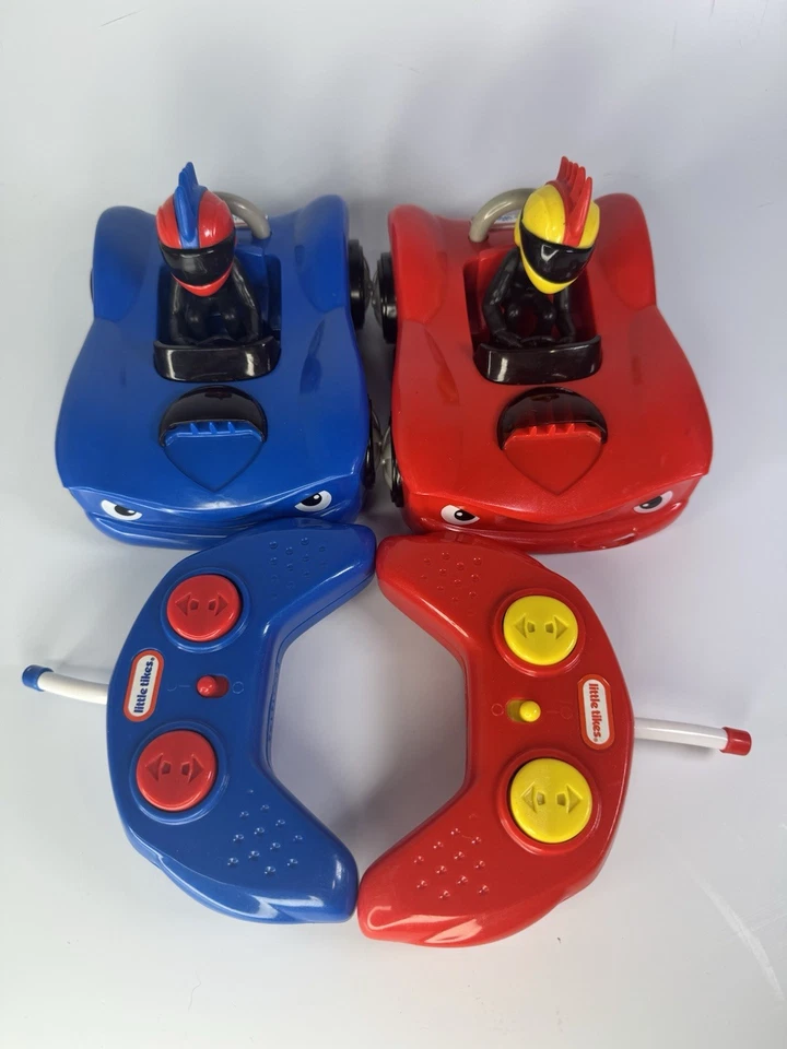 Little Tikes RC Bumper Cars Remote Controlled 2 Pack Works Great With Drivers - Image 1 of 4