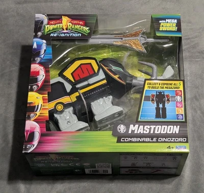 Mighty Morphin Power Rangers Re-Ignition Mastodon Combinable Dinozord New - Image 1 of 4