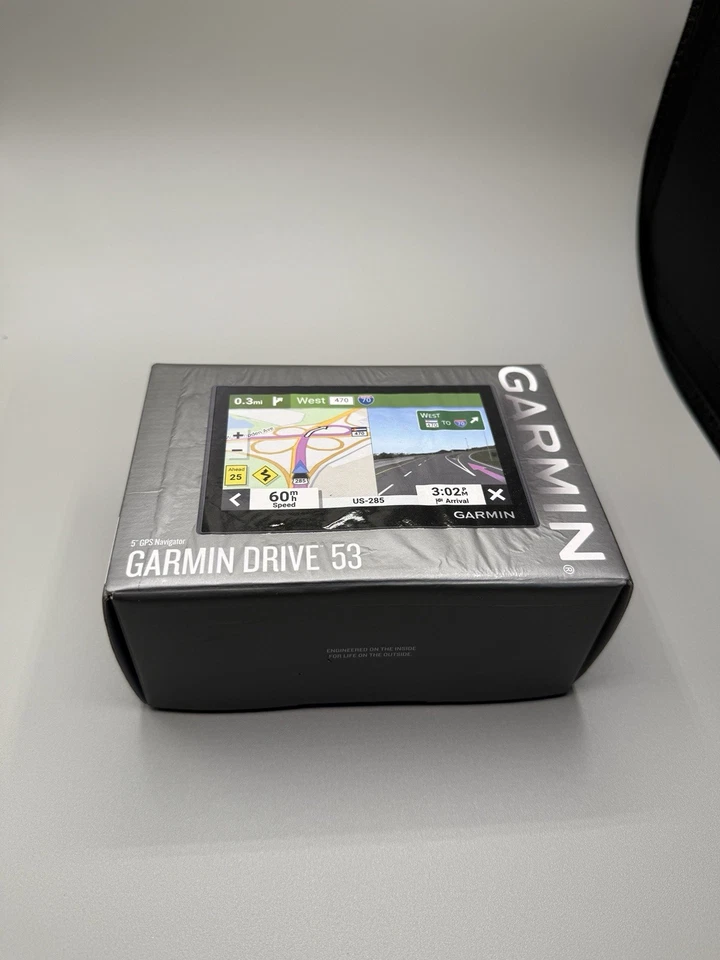 Garmin Drive 53 5" Automotive GPS with Lifetime North American Maps - Image 1 of 4