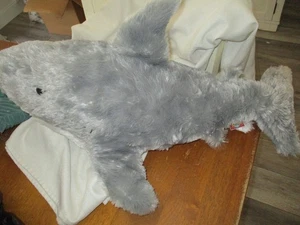 Adventure Planet great white Shark | 32” Long Stuffed Animal Plush Shark gray - Picture 1 of 4