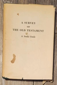1962 Survey of the Old Testament Study Guide T Layton Fraser HC DJ Presbyterian - Picture 1 of 12