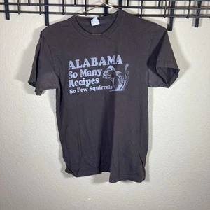Local Celebrity Alabama So Many Recipes So Few Squirrels size S Brown - Picture 1 of 6