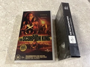 The Scorpion King VHS, TAPE NEW & SEALED, 2002 Action The Rock, PAL Australia - Picture 1 of 3