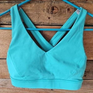 Reggiseno sportivo Lululemon ENVITAL B/C VERDE CIPRIA TG 6 NUOVO CON ETICHETTE  - Foto 1 di 6