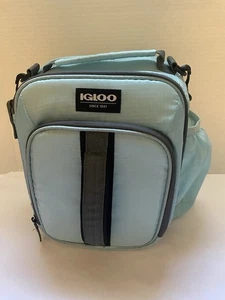 NEW IGLOO VERTICAL LUNCH COOLER BAG Turquoise COLOR - Picture 1 of 5
