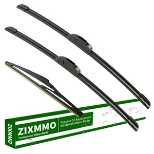 24"+20" windshield wiper blades with 11" Rear Wiper Blades Set for 2011-2015 ... - Picture 1 of 6