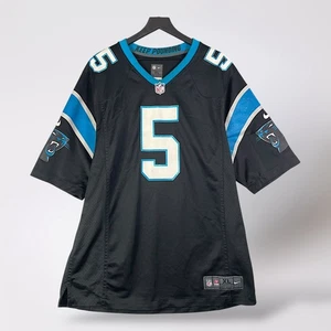 Nike Carolina Panthers Bridgewater #5 NFL Trikot Schwarz Herren XL - Bild 1 von 12