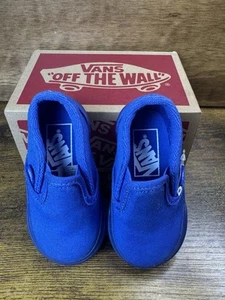 Vans Classic Slip-On azul translúcido niño pequeño talla 4 - Imagen 1 de 5