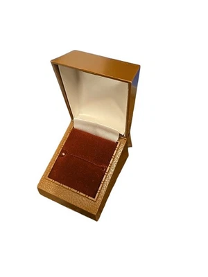 2 CAJA DE ANILLO DE PRESENTACIÓN VINTAGE AÑOS 50/60 JOYERO TERCIOPELO EE. UU. (2 Cajas) Foto 1 de 4