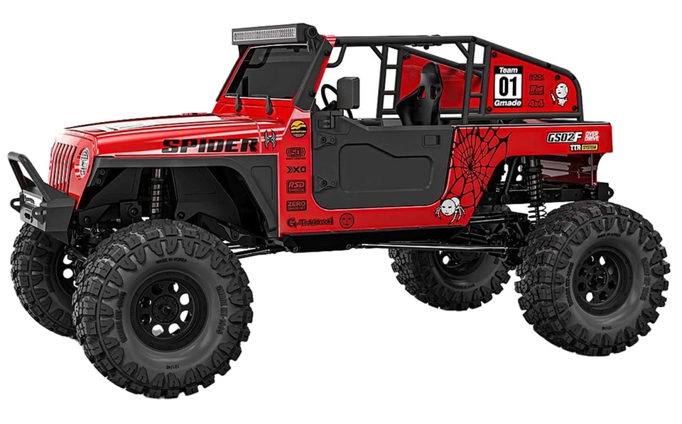 Gmade GS02F 1/10 Rock Crawler Spider Portal TS Assembly Kit GMA57014 - Image 1 of 4