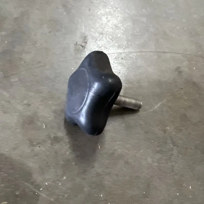 2004-2010 Toyota Sienna Roof Rack Bar Knobs Genuine OEM 2nd Generation Black - Image 1 of 3