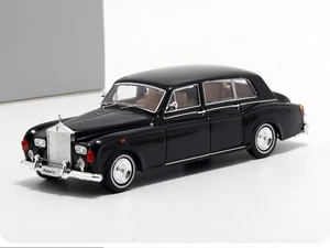 DCM 1/64 Scale Rolls-Royce Phantom VI Black Diecast Car Toy Collection - Picture 1 of 6
