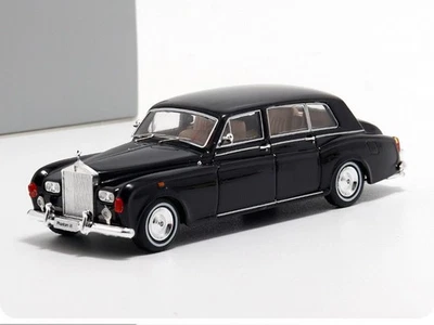 DCM 1/64 Scale Rolls-Royce Phantom VI Black Diecast Car Toy Collection - Image 1 of 4
