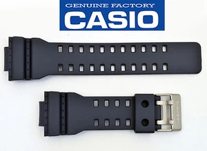Genuine Casio G-Shock watch band RUBBER GR-8900NV GW-8900NV DARK BLUE GR8900NV - Picture 1 of 6