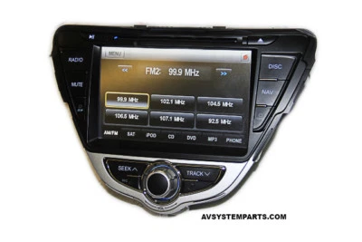 ROSEN DS-HY1130 Hyundai Elantra 2011-12 LCD / DVD Player/ Navigation Receiver - Image 1 of 4