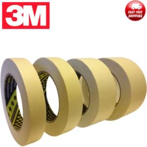 3M Abdeckband 18, 24, 36, 48 mm x 50 m NIEDRIG BACKEN/KLEBEBAND - hohe Haftung - Bild 1 von 6