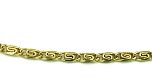 KETTE in 333/- / 8 crt. Gelbgold 45 cm, ca, 10,7 gr. - Bild 1 von 4