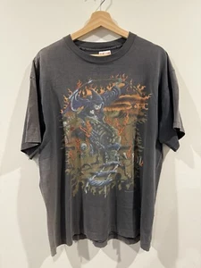 Vintage 1994 Megadeath Youthanasia T-Shirt - XL - Softee Tee Jays - Faded Black - Bild 1 von 7