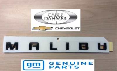 NEW Chevrolet Malibu OEM Factory Redline Door Emblem  84766998 - Image 1 of 4
