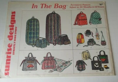 Accessory Pattern For Infant To 24 Months to 12 Years~New Condition - Image 1 of 2