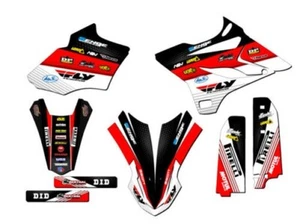 2015-2018 YZ 85 RICOCHET Black Senge Graphics Kit Compatible with Yamaha - Picture 1 of 10