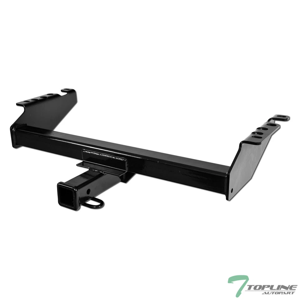 Topline For 1973-1979 Ford F150/F250 Class 4 Trailer Hitch Receiver 2" - Black Foto 1 de 4
