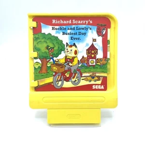 Richard Scarry's Huckle and Lowly's Busiest Day Ever (Sega Pico, 1994) Tested - Picture 1 of 2