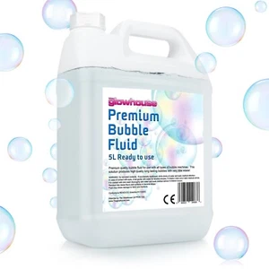 Premium Bubble Fluid 5L bubble machine fluid kids bubble solution bubble machine - Picture 1 of 7